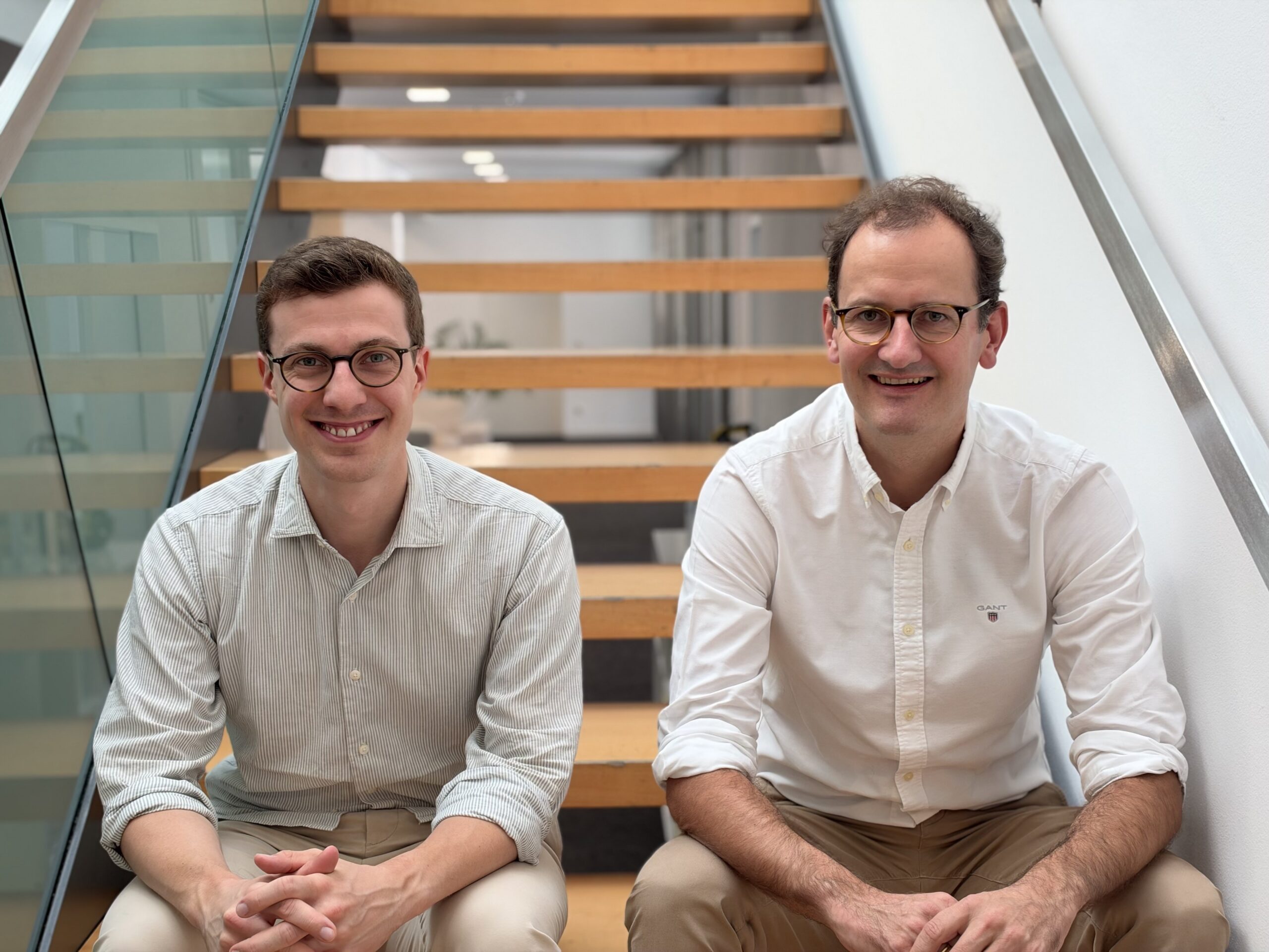 Die Gründer von wirkt.ai: Lucas Braun (links) und Richard Seitz